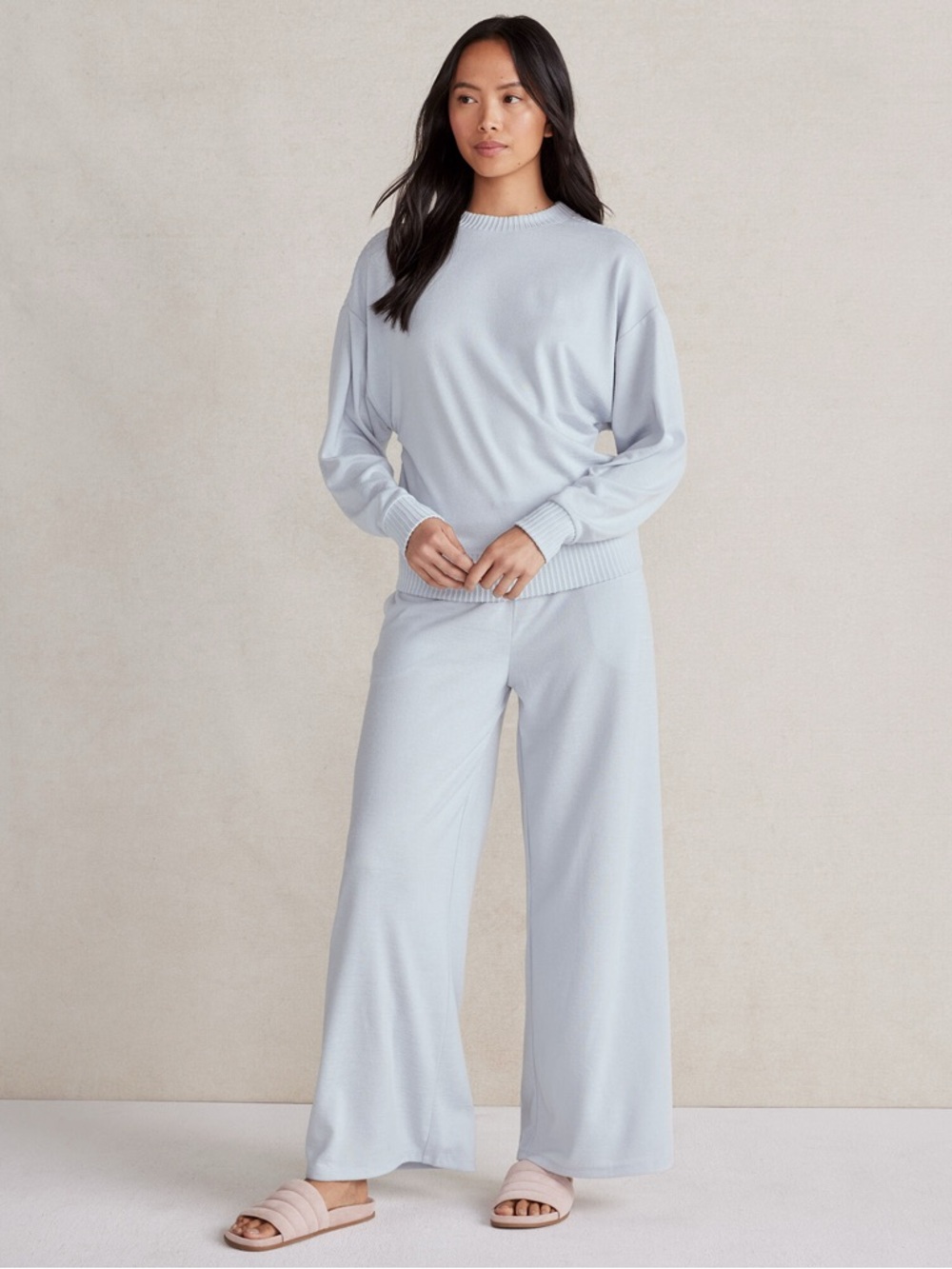 Haven Well Within Blue Wide Leg Lounge Pants XL